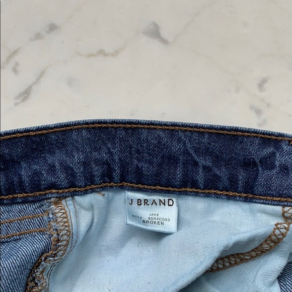 J Brand Distressed Boyfriend Jeans - Picture 4 of 5